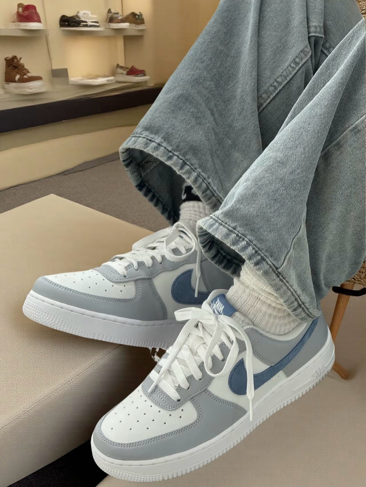 Nike Air Force 1 Low 1'07 LV8 "Aegean Storm Blue"