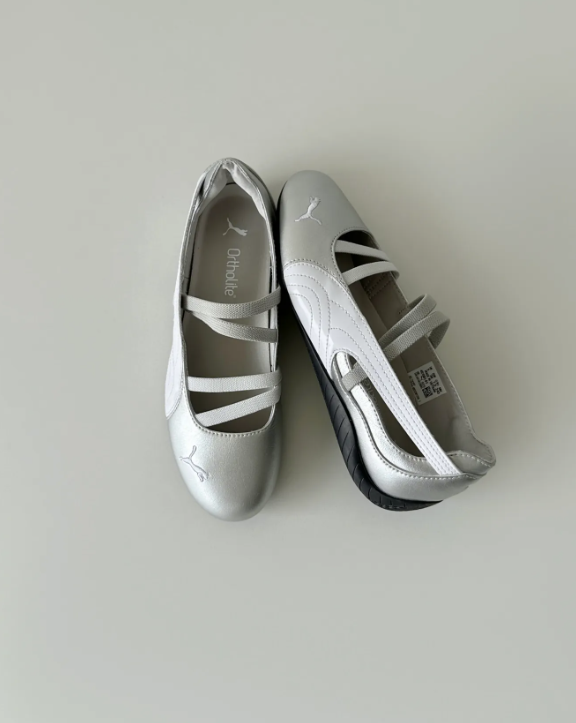 PUMA Speedcat Ballet Metallic Silver
