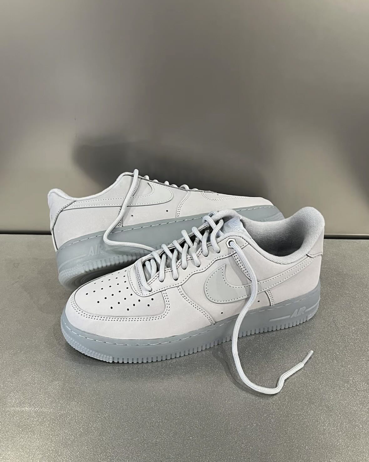 Nike Air Force 1 Low "Wolf Grey Nubuck"
