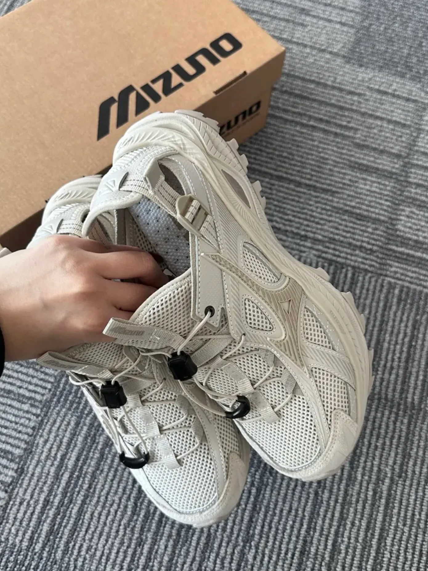 Mizuno Racer Trail SE Fog Beige