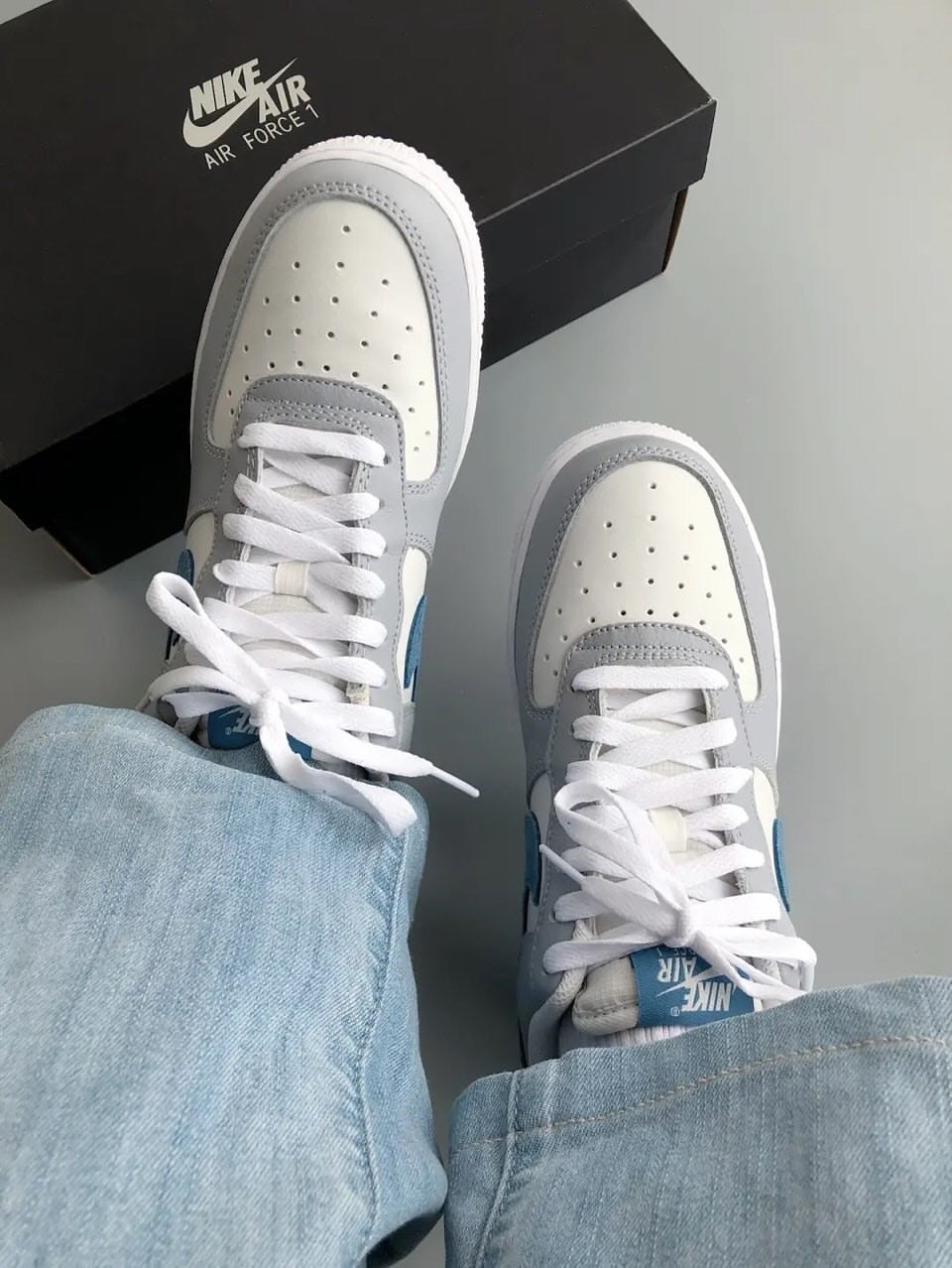 Nike Air Force 1 Low 1'07 LV8 "Aegean Storm Blue"