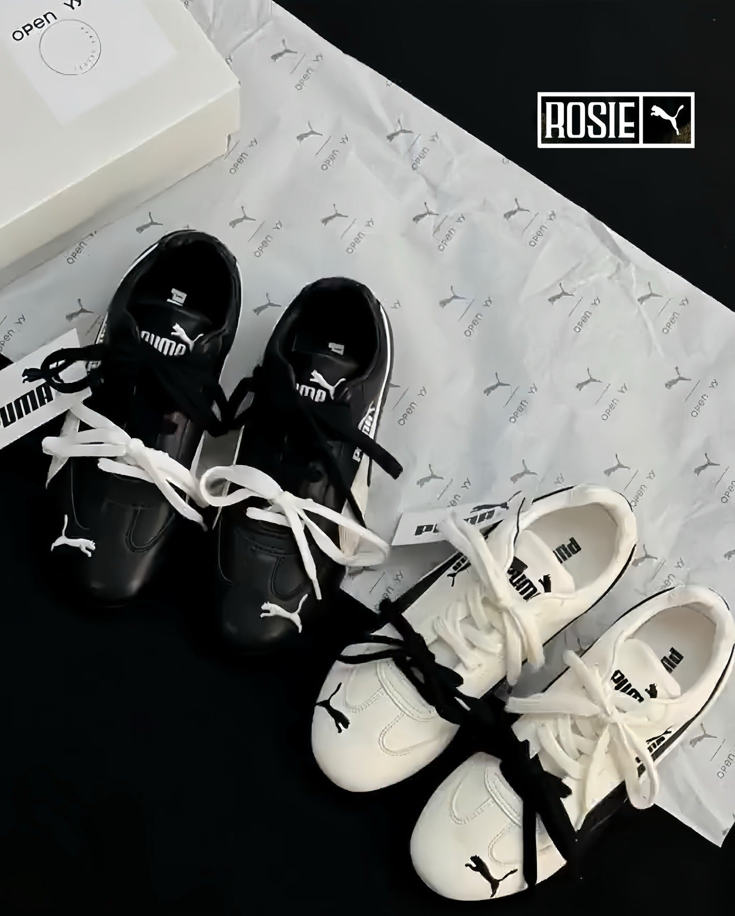 PUMA x ROSÉ Speedcat Premium Puma Warm White/Black