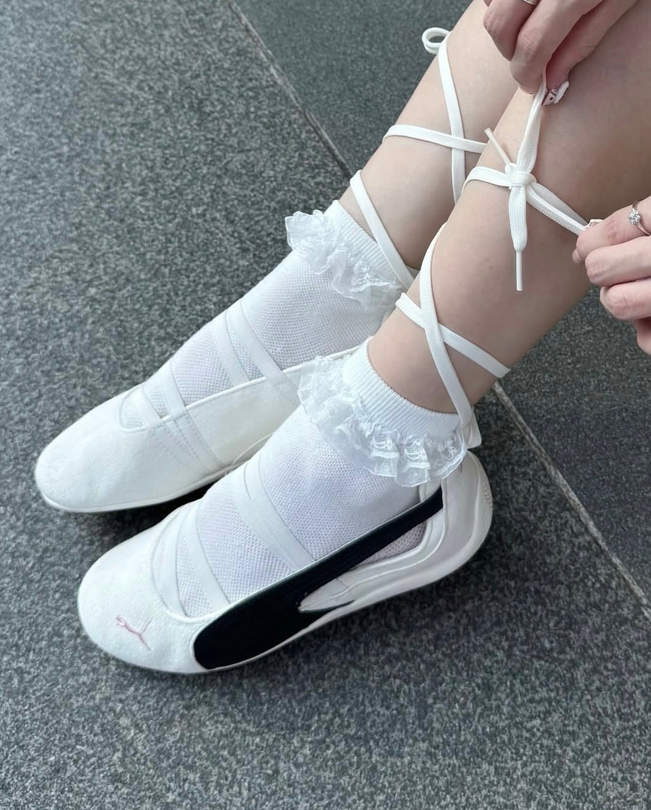 PUMA x ROSÉ Speedcat Ballet Women Warm White
