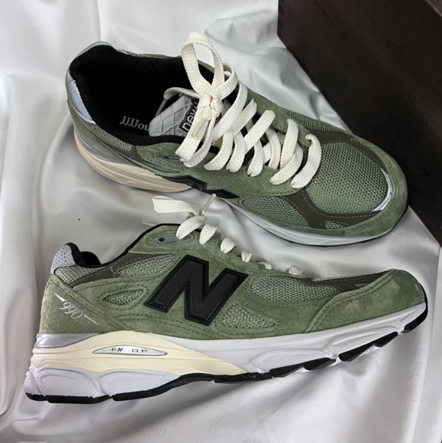 New Balance X JJJJound Olive Green 990JD3