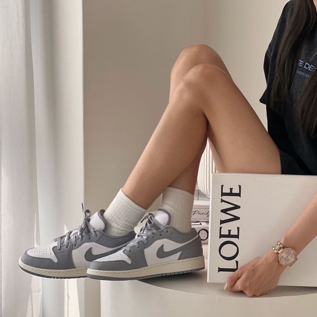 Air Jordan 1 Low "Vintage Grey" - HADNUS