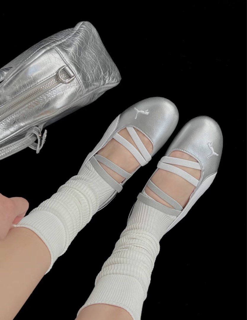 PUMA Speedcat Ballet Metallic Silver