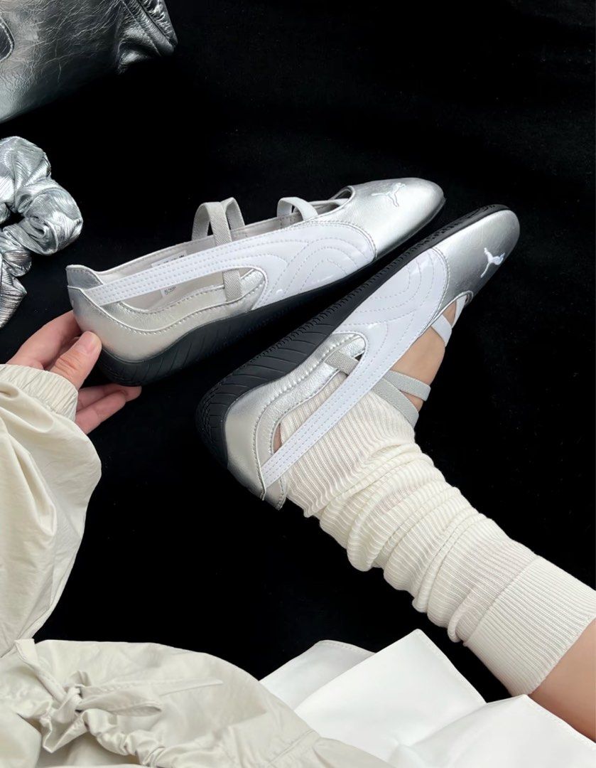 PUMA Speedcat Ballet Metallic Silver