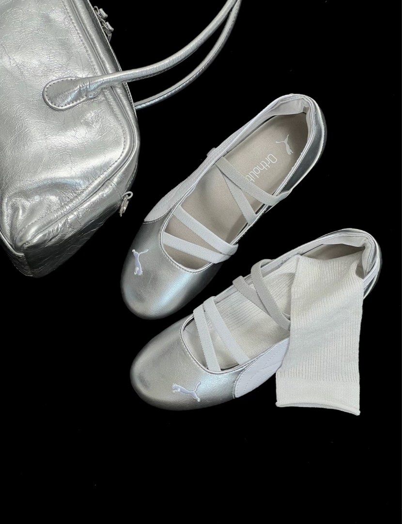 PUMA Speedcat Ballet Metallic Silver