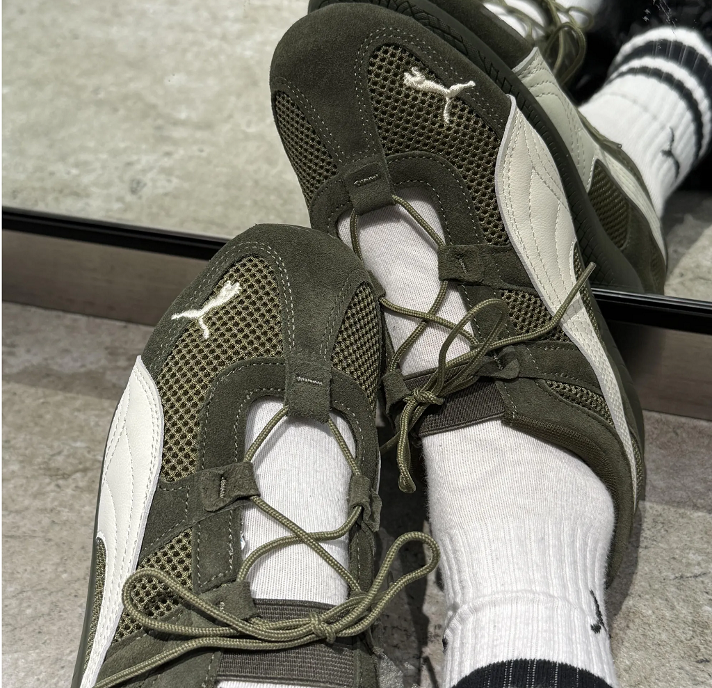 Puma Speedcat Go "Olive White"