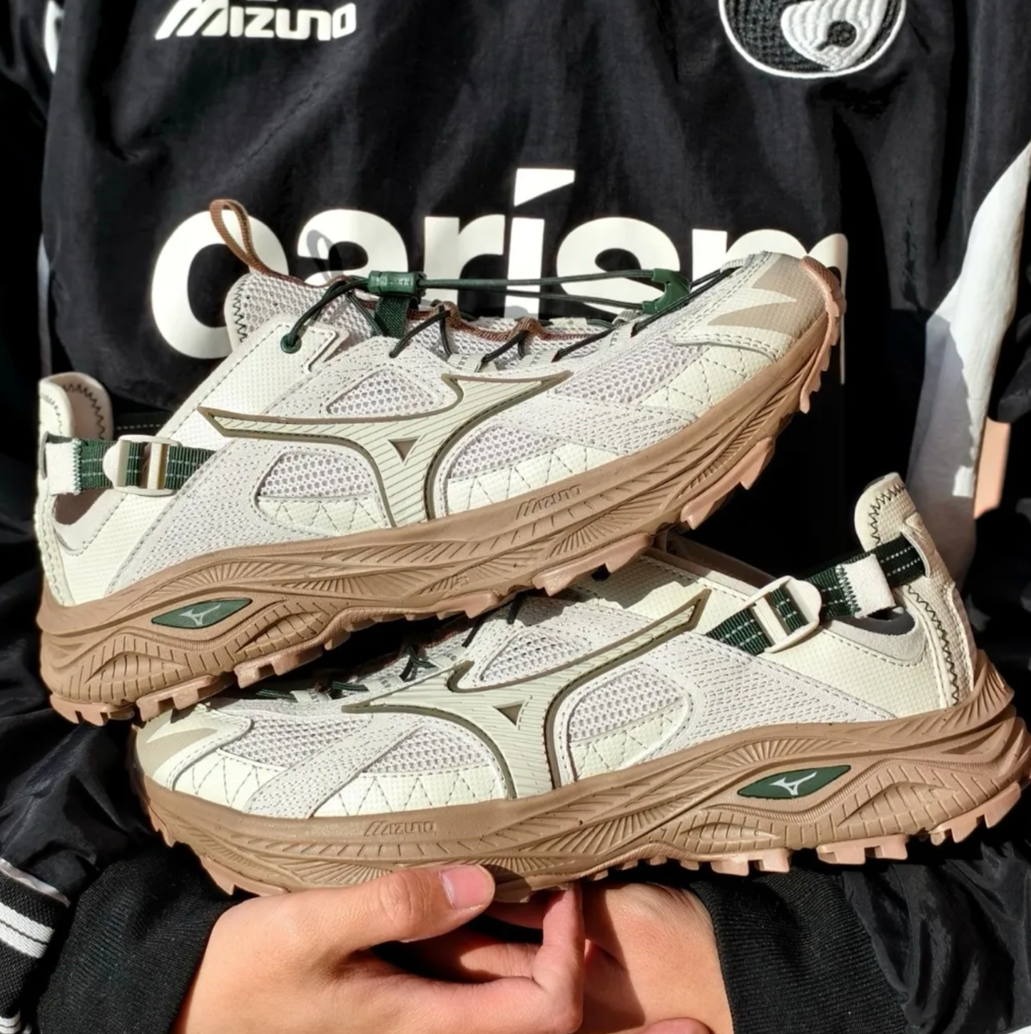 Mizuno Racer Trail SE Beige Green