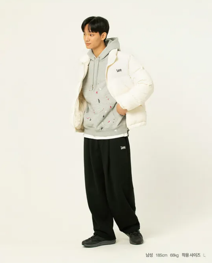 Lee Puffer Jacket White