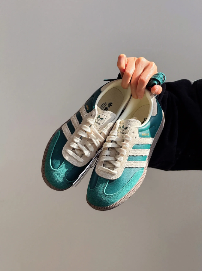 Adidas Samba OG Collegiate Green / Cream White JI3215