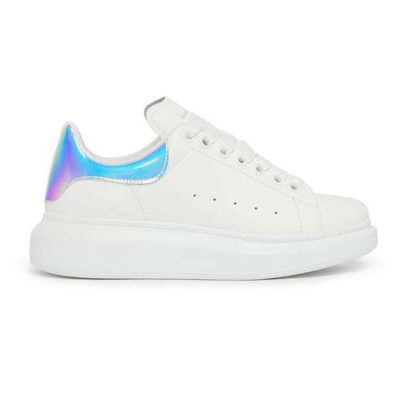 Alexander McQueen White/shock Pink