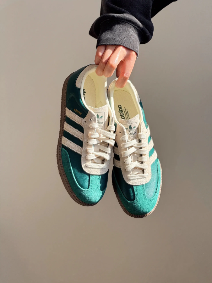 Adidas Samba OG Collegiate Green / Cream White JI3215