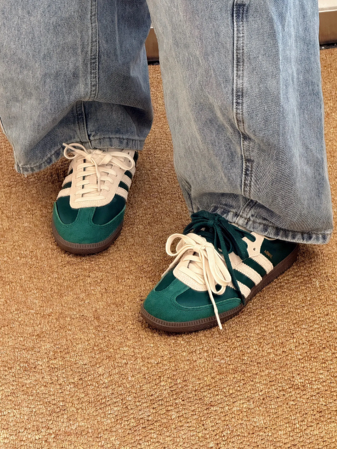 Adidas Samba OG Collegiate Green / Cream White JI3215