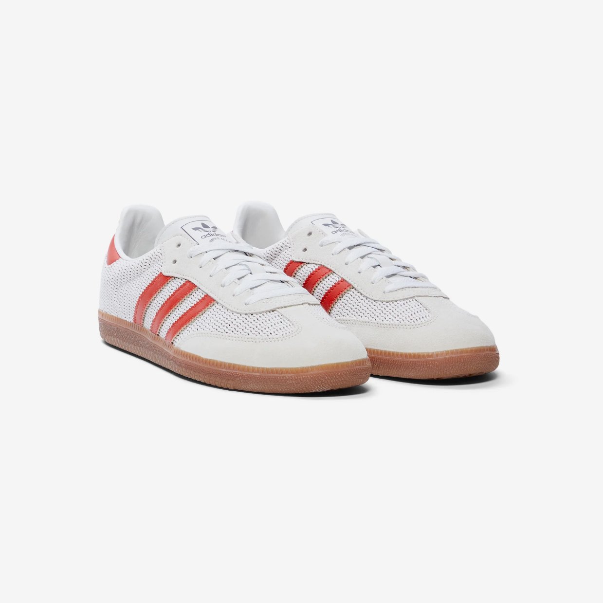 Adidas Samba OG (Crystal White/Preloved Red/Gum)