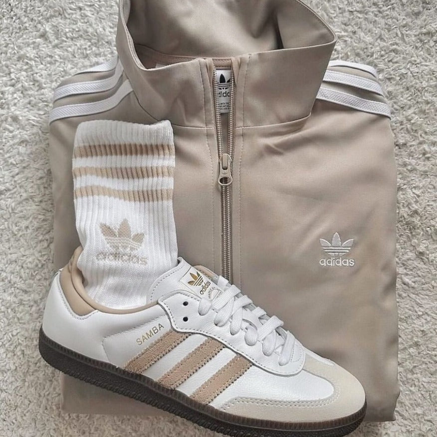 adidas original Samba OG 絕美奶茶色 ( 金箔奶茶主題！) JI0218