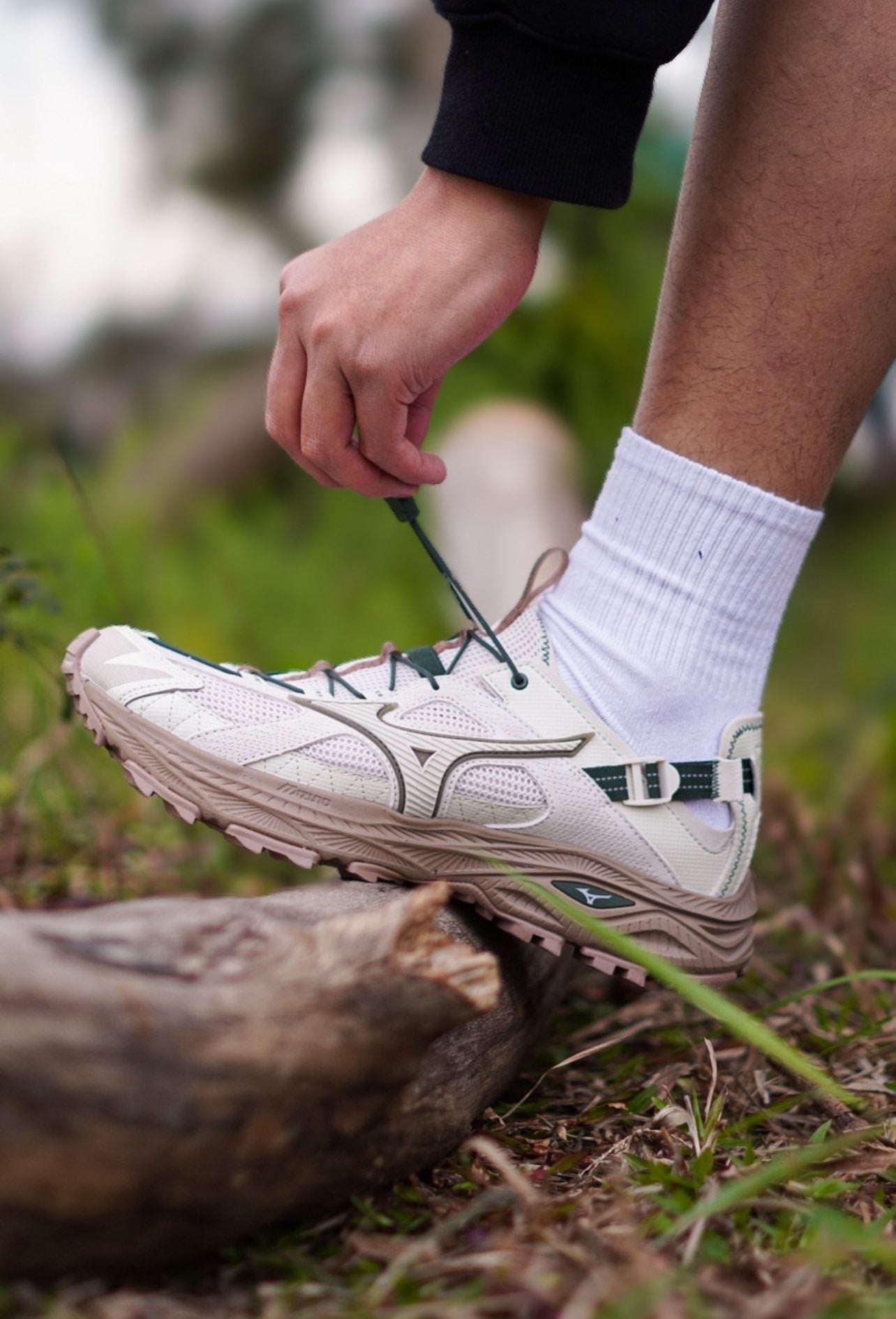Mizuno Racer Trail SE Beige Green