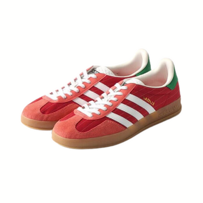 Adidas Samba Gazelle Indoor (Red / White / Green) IF9641