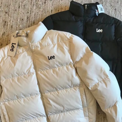 Lee Puffer Jacket White