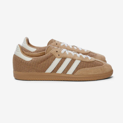 Adidas Samba OG Cardboard · Chalk White · Brown Desert