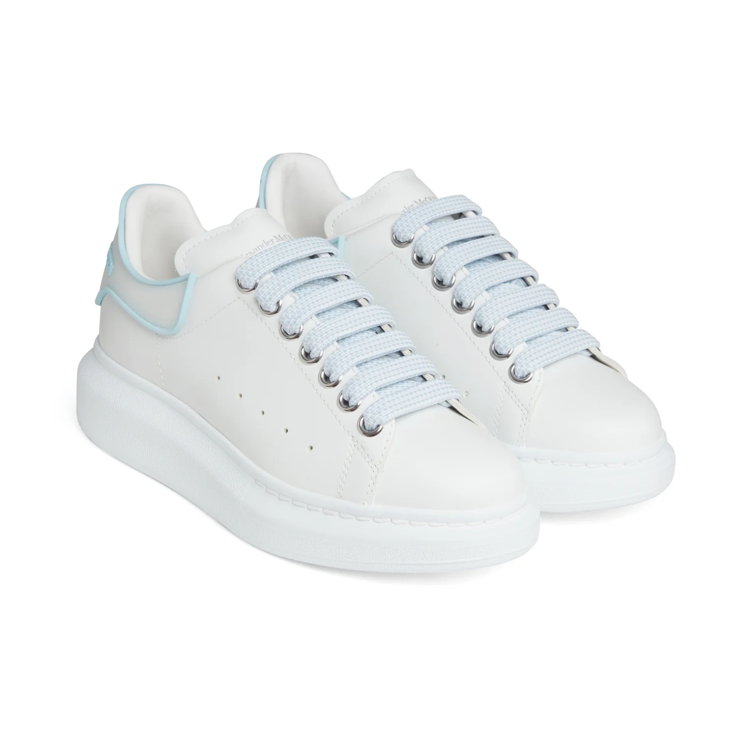 Alexander McQueen White/Light Blue