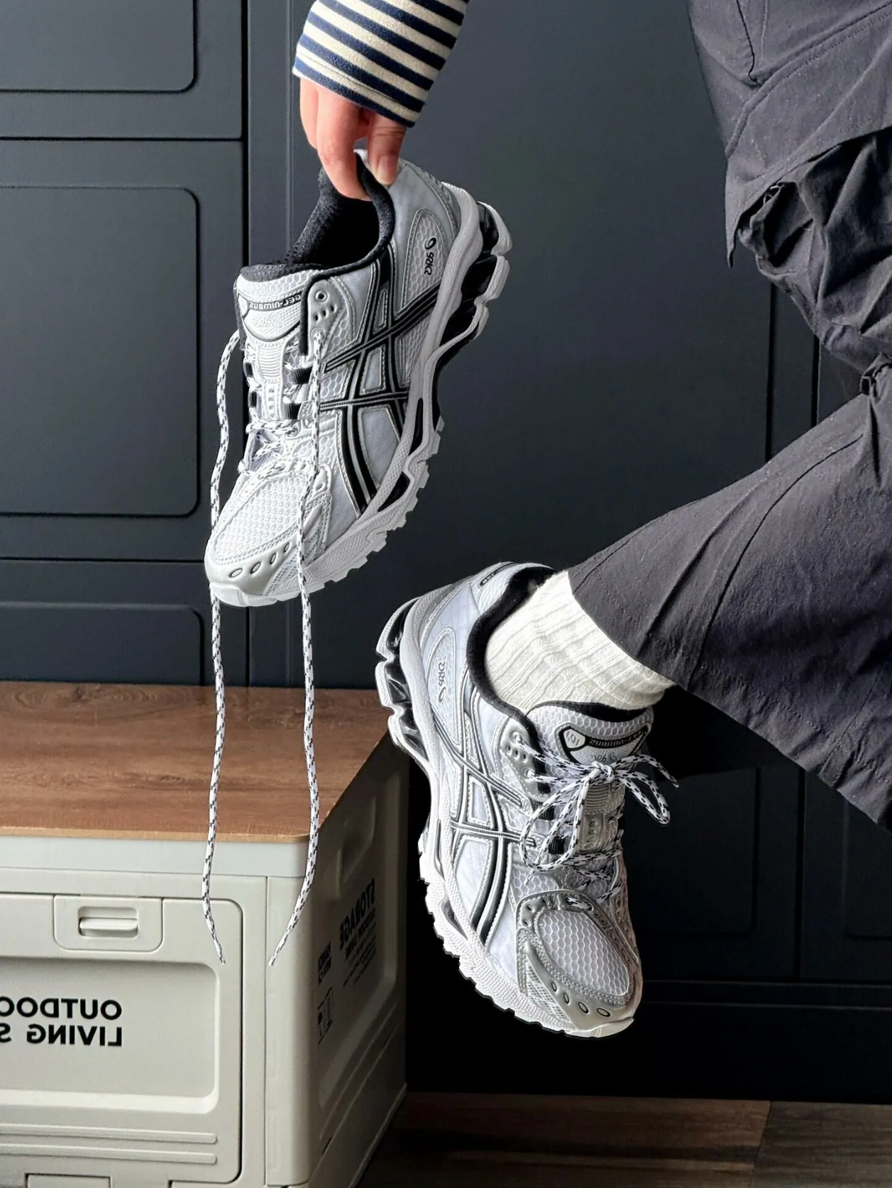 Asics Gel-Nimbus 10.1 "White Grey"
