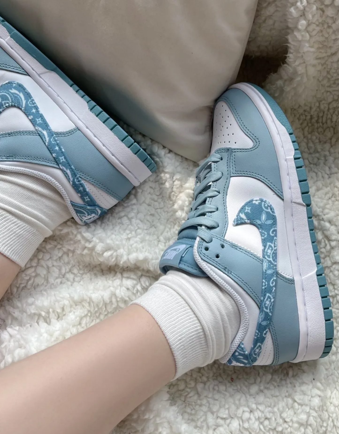 Nike Dunk Low Ess Low Blue Paisley Pack 泡泡藍腰果花 DH4401-101