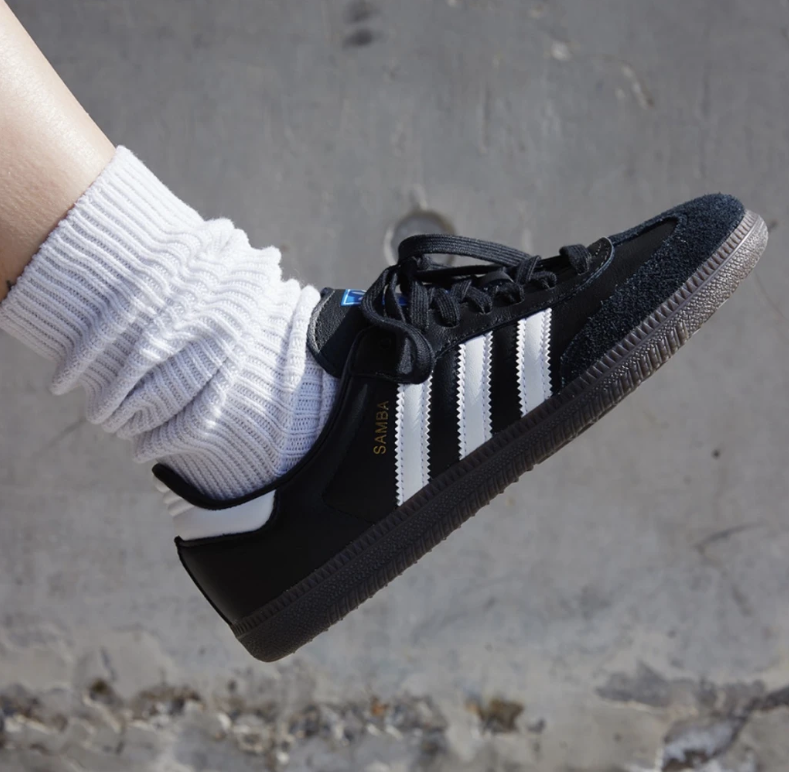 ADIDAS SAMBA OG BLACK WHITE GUM B75807
