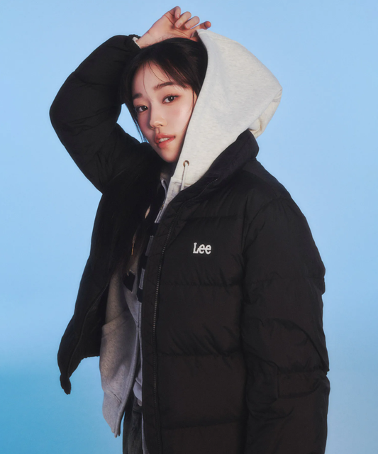 Lee Puffer Jacket Black