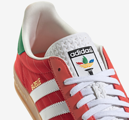 Adidas Samba Gazelle Indoor (Red / White / Green) IF9641