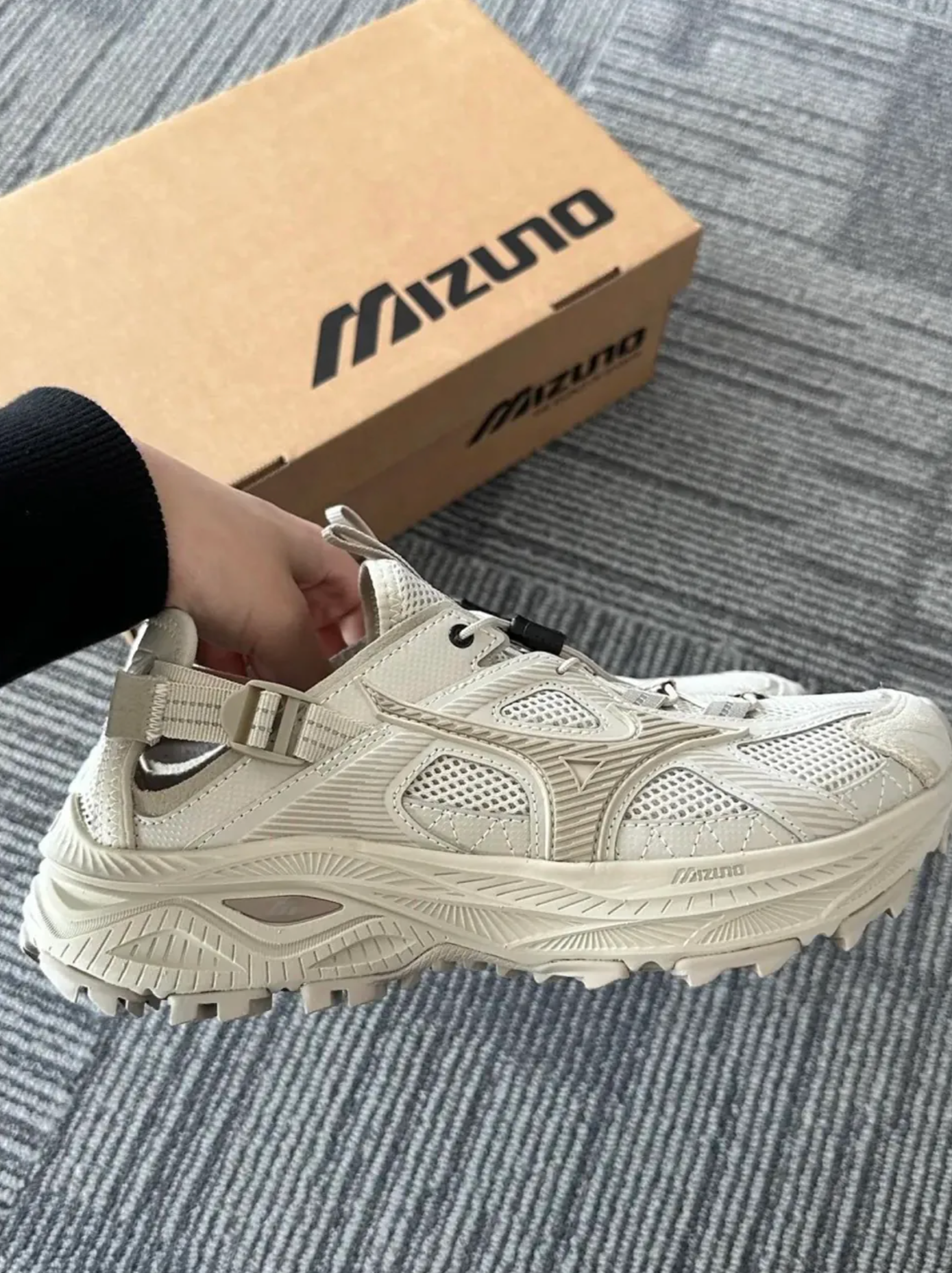 Mizuno Racer Trail SE Fog Beige