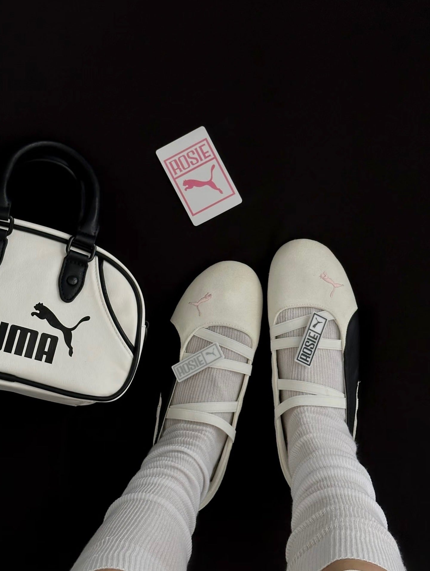PUMA x ROSÉ Speedcat Premium Puma Warm White/Black
