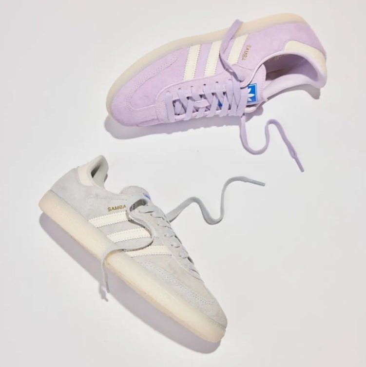 絕美新色💜Adidas Originals Samba OG 夢幻淺紫 - HADNUS