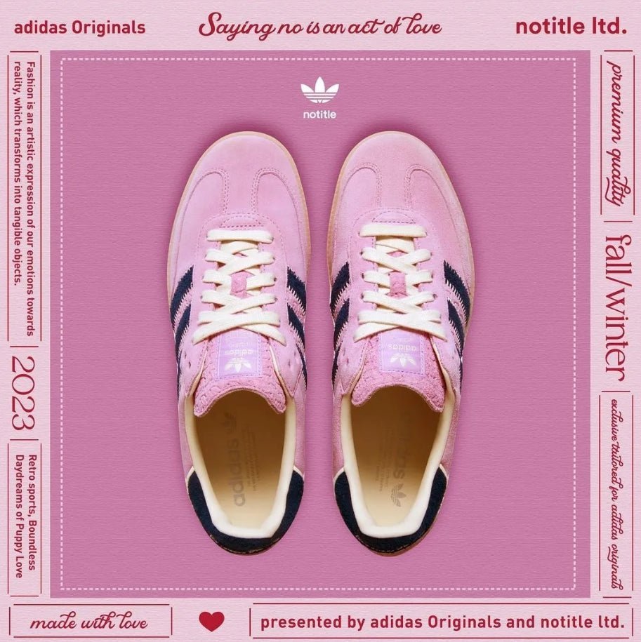 ADIDAS SAMBA OG NOTITLE PINK - HADNUS