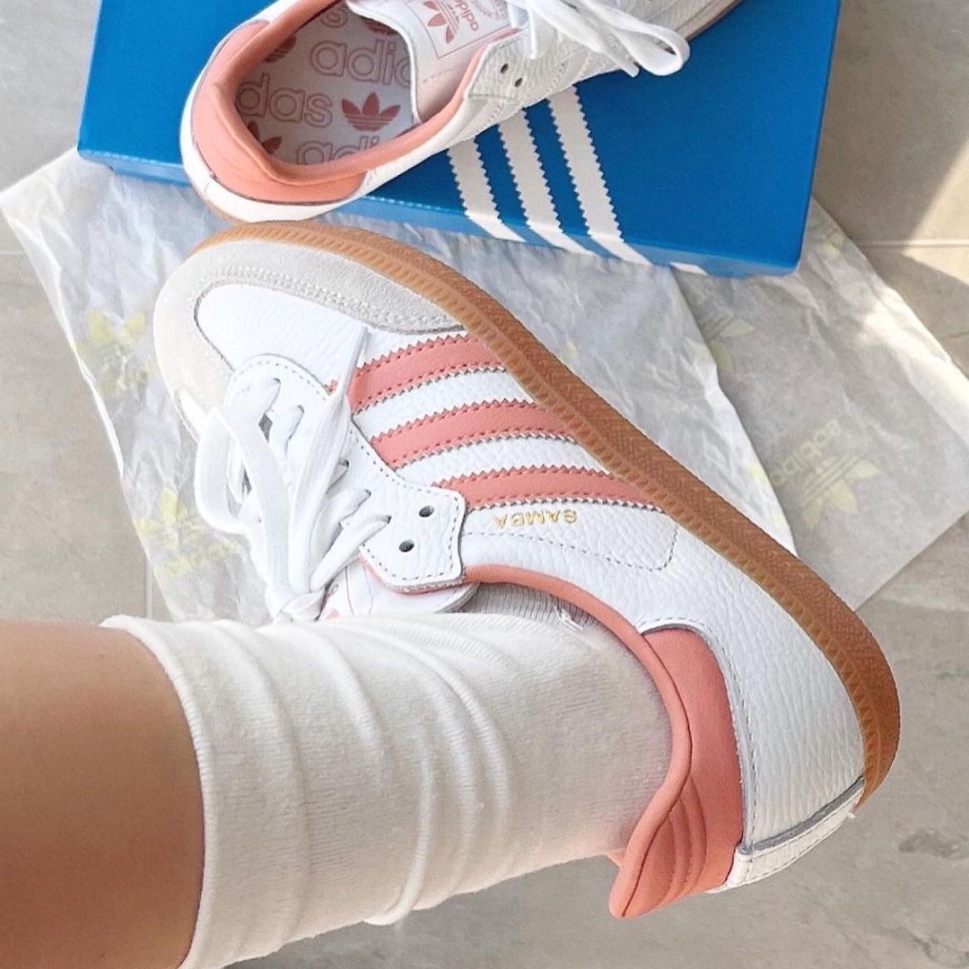 Adidas Samba OG White Wonder Clay - HADNUS