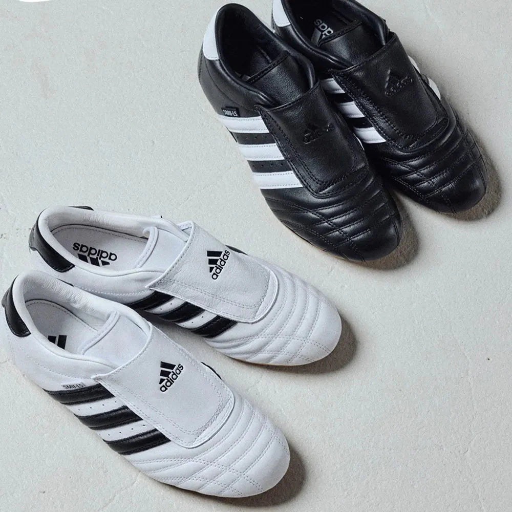 Adidas Taekwondo White Black - HADNUS