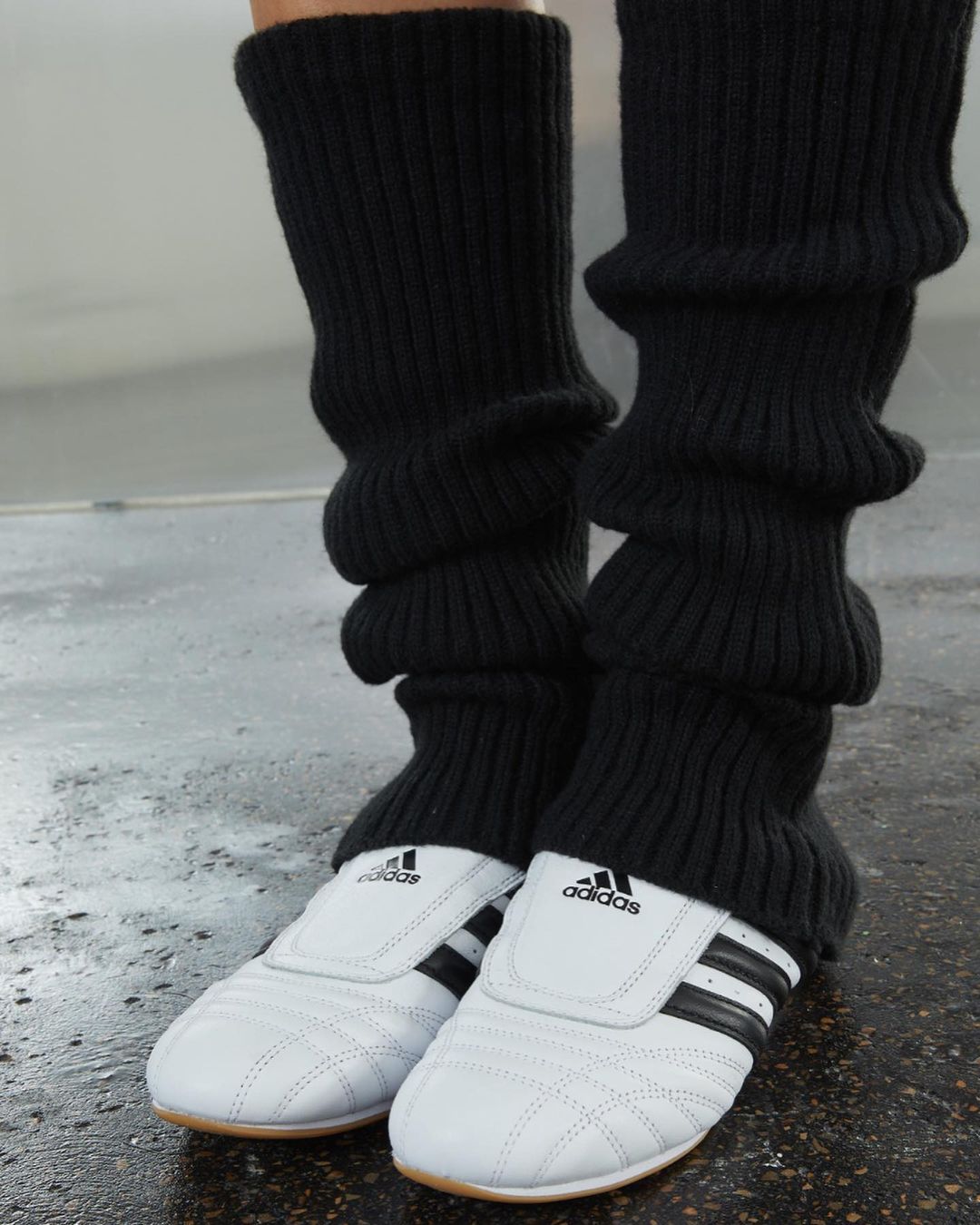 Adidas Taekwondo White Black - HADNUS