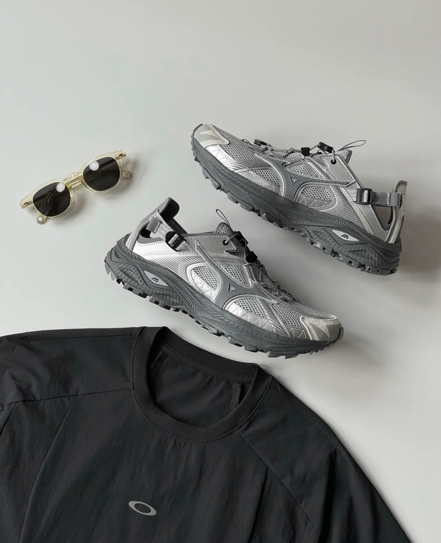 Mizuno Racer Trail SE Grey Silver
