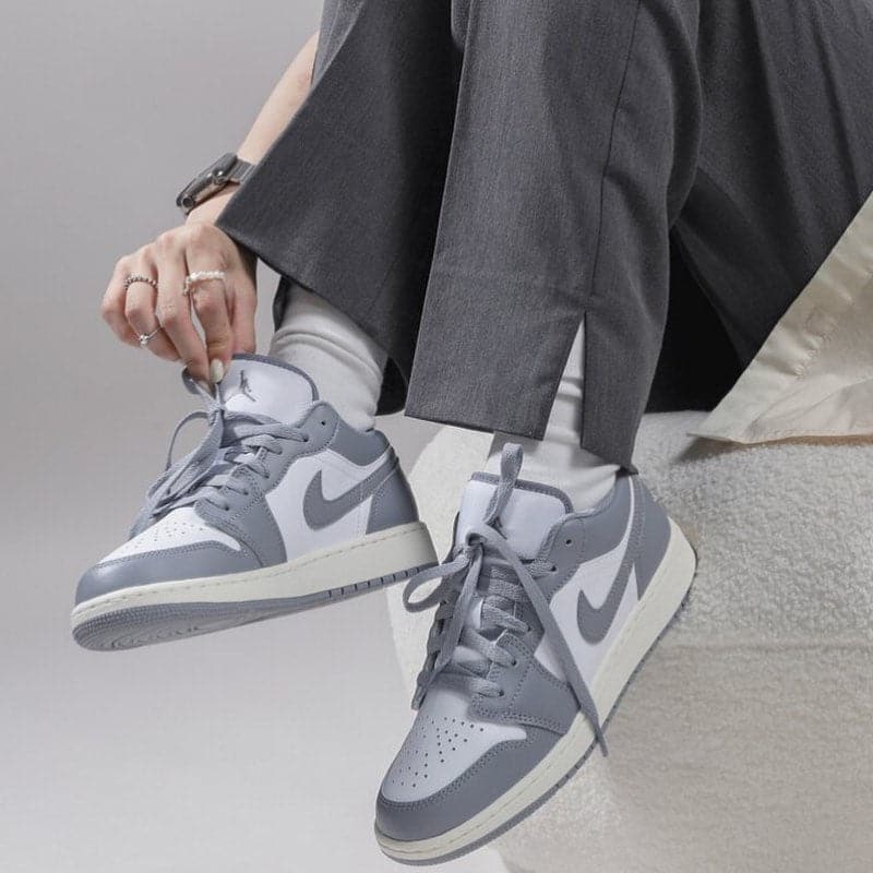 Air Jordan 1 Low "Vintage Grey" - HADNUS