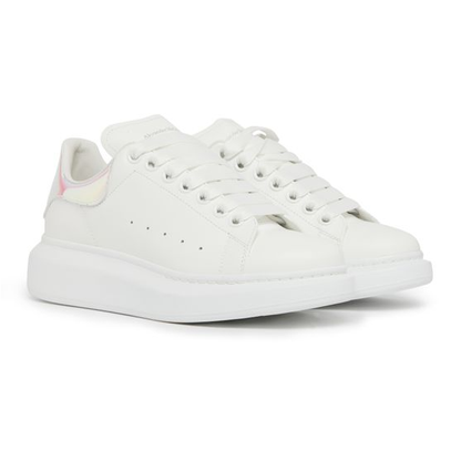 Alexander McQueen White/shock Pink