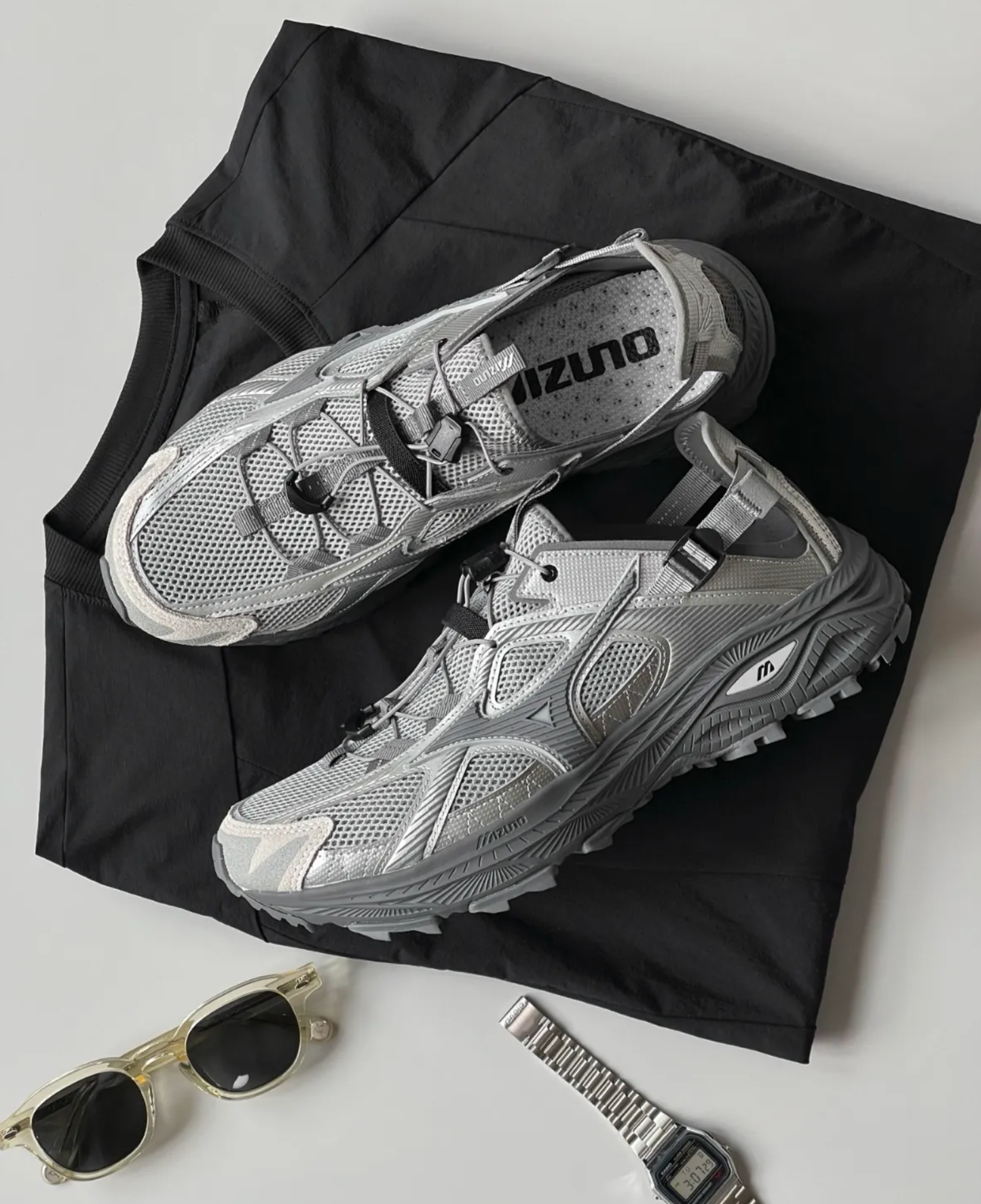 Mizuno Racer Trail SE Grey Silver