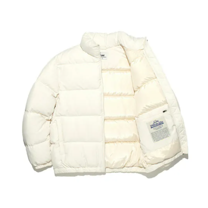 Lee Puffer Jacket White