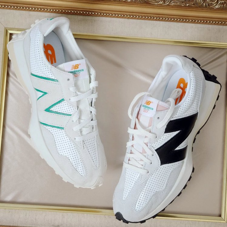 兩色 - Casablanca X New Balance 327 - HADNUS