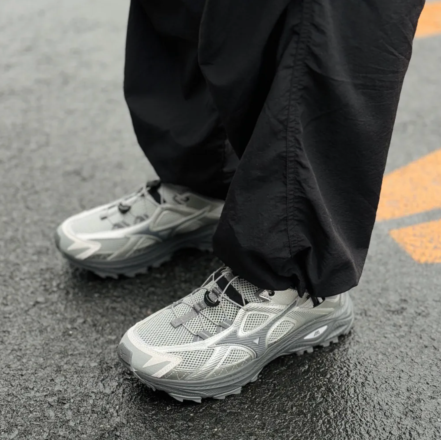 Mizuno Racer Trail SE Grey Silver