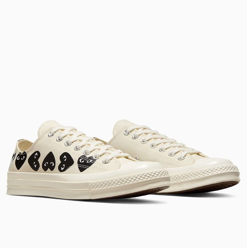 限時優惠!! CDG X CONVERSE MULTI HEART LOW - HADNUS