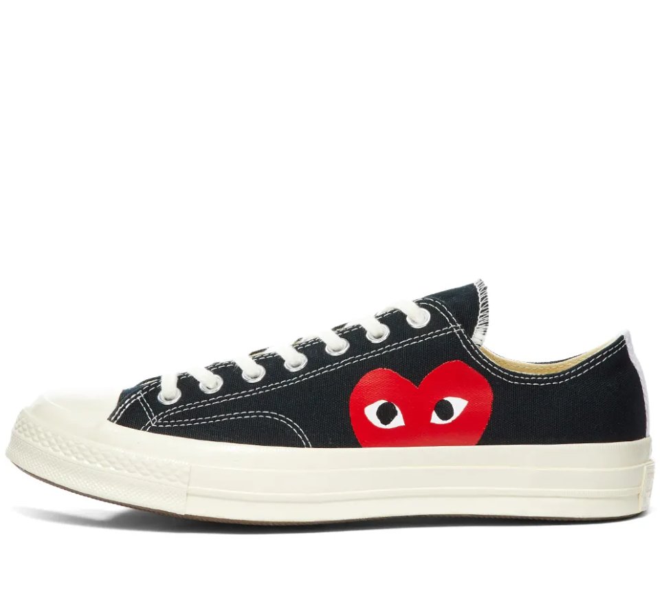 Comme Des Garcons Play X Converse Chuck Taylor 1970s Ox - HADNUS