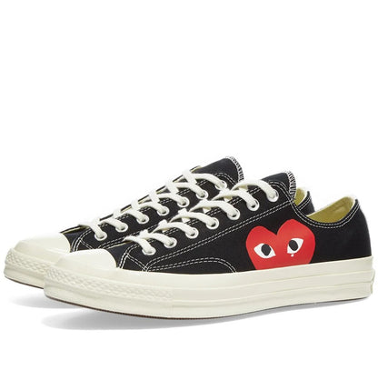 Comme Des Garcons Play X Converse Chuck Taylor 1970s Ox - HADNUS