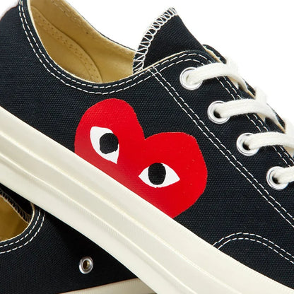 Comme Des Garcons Play X Converse Chuck Taylor 1970s Ox - HADNUS