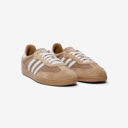 Adidas Samba OG Cardboard · Chalk White · Brown Desert